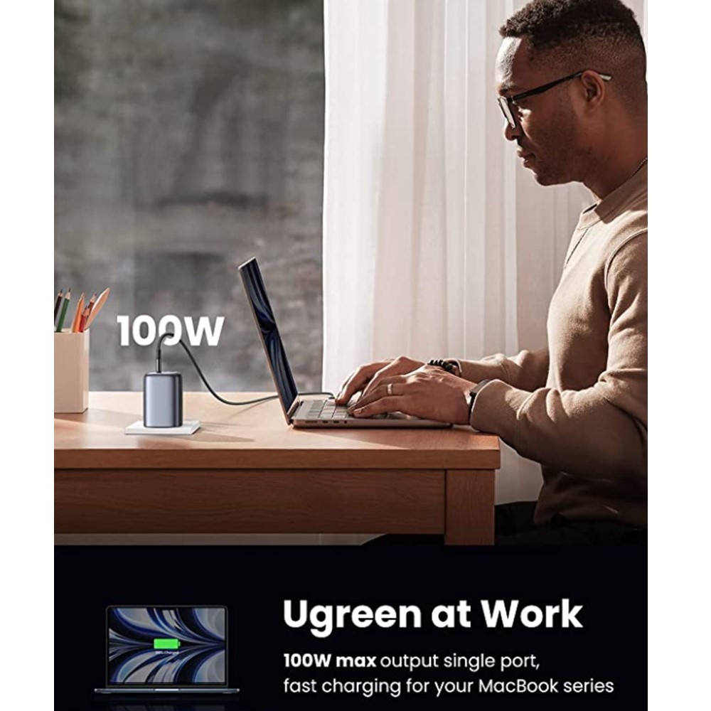  Ugreen USB-A + 3xUSB-C 100W GaN Tech Fast Charger